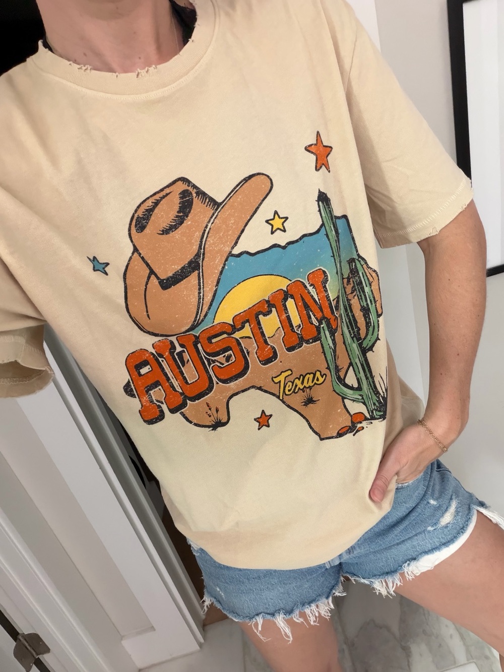 Junk Food Clothing Austin Texas Vintage Tee Shirt